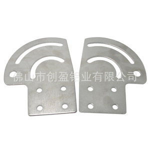 Sector Shaped Connecting Plate 3060 4080 Aluminum Profile Accessory For Industrial Automation Line Angle Connector - Product Image 2