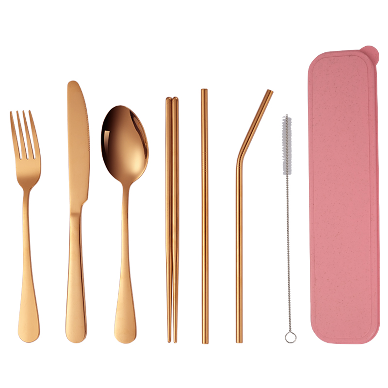 Gold+pink box