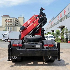 รถบรรทุกติดเครนแบบพับได้ ยี่ห้อ Shacman 6x4 รุ่น Heavy Duty พร้อมจำหน่าย - Product Image 1