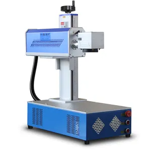 30W CO2 Laser Marking Machine for Pet Bottle Plastic Bag Expiration Date Wood Acrylic Paper Cutting