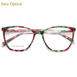 Quảng châu Acetate Kính Cảnh Tượng Cổ Điển Kính Mắt Kính Quang Học khung - Product Image 4