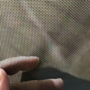 Giá rẻ màu đen Phun cửa sổ màn hình lưới thép căng thẳng cao lưới cho khách sạn - Product Image 1