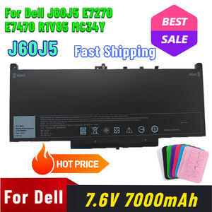 Batería para portátil J60J5 para Dell Latitude E7270 E7470 MC34Y 55Wh, batería de repuesto CE RoHS, alta calidad, venta al por mayor - Product Image 3