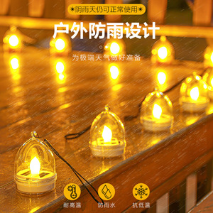 Lampe solaire en forme de cœur Xinyao Electric Appliances, étanche, pour extérieur, jardin, patio - Product Image 1