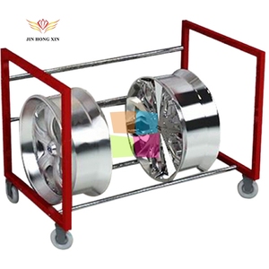 Элегантная металлическая подвесная стойка напольная стойка для шин - Product Image 5