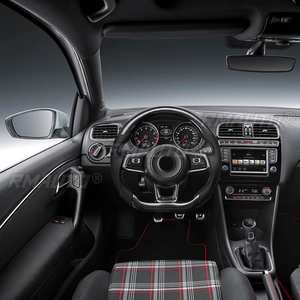 Volant de voiture en fibre de carbone, volant sport pour VW Golf MK7 MK7.5 GTI/R GTI 2015-2017 - Product Image 3