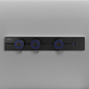 Adaptor rel aluminium 220V standar EU, jalur daya dapat dilepas dengan port USB, Colokan dan soket, penggunaan di rumah, aluminium - Product Image 6