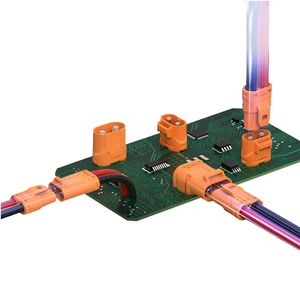 New Amass High Current Lcc40-M & Lcc40-F 3-Pin Male Female Connector <b>Cable</b> Plug Newly Original Terminal Blocks - Product Image 3