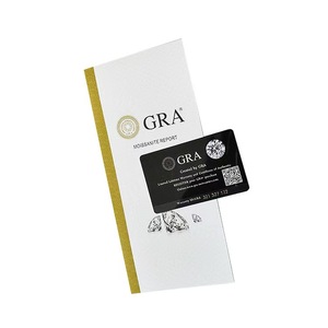 Prix de gros Moissanite, Pierre précieuse Moissanite taille brillant rond GRA VVS, Moissanite qui passe le test du diamant - Product Image 2