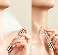 Flacon de parfum double tête 10 ml en gros, vaporisateur et roll-on 2-en-1, flacon en verre à bille pour sous-conditionnement, échantillon gratuit