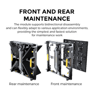 จอ LED แบบพกพาสำหรับเช่ากลางแจ้ง ความละเอียด 4K รองรับ SDK ระยะพิกเซล 3.91 มม. กันน้ำระดับ IP65 สำหรับป้ายดิจิทัล - Product Image 3
