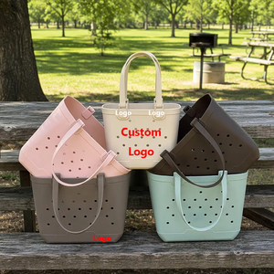 Bolsa de Playa de Silicona Impermeable, Bolso de Mano de Moda para Mujer, Estilo Jelly, Gran Capacidad, para Vacaciones de Verano y Uso en la Piscina - Product Image 2