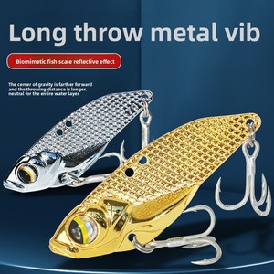 <span class=keywords><strong>Le</strong></span> Xin Yuan Esca Artificiale Rigida in Lega di Zinco, Vibrazione Bionica a Forma di Serpente Sonoro, Esca per Persico Senza Ami, Vendita all'Ingrosso - Product Image 4