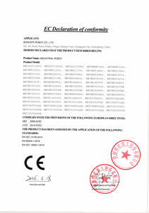 産業用6軸溶接ロボットアームPLC付きモーター自動ロボット溶接機IP54定格0.05MM精度 - Product Image 5