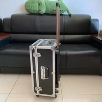 Valise à outils en aluminium OEM personnalisable, mallette rigide avec mousse, disponible en différentes tailles, valise à outils en PP, valise à outils en PP