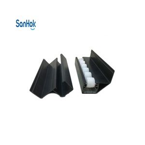 Pista de rodillos deslizantes antiestáticos de pista fluida de aleación para transportador - Product Image 6