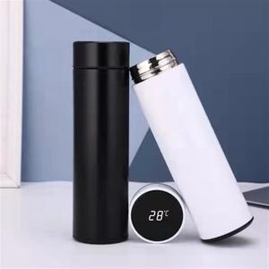 Thermometer Hot Sale Intelligent Temperature <b>Measuring</b> Stainless Steel Thermal Insulation Bottles with Custom - Product Image 1