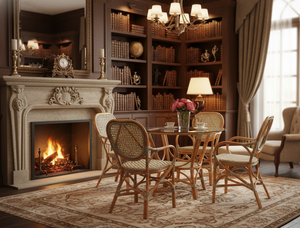 Juego de Comedor Jamaica Bistro, Diseño Asiático, Muebles de Comedor Cómodos y Compactos para Apartamento, Calidad Premium, Exportación de Indonesia - Product Image 6