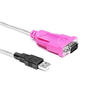 Cable USB a RS232 de Yunmaoer, 1.5M, Adaptador Serial Rosa para Transferencia de Datos de Computadora - Product Image 3