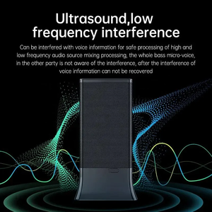 <span class=keywords><strong>Bloqueador</strong></span> <span class=keywords><strong>de</strong></span> Grabación <span class=keywords><strong>de</strong></span> Audio Ultrasónico Listo para Usar con Control Remoto, Sin Necesidad <span class=keywords><strong>de</strong></span> Instalación, Dispositivo Antiespía para Oficina, Hogar y Auto - Product Image 3