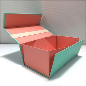 Boîte d'impression personnalisée de fabrication OEM de livre boîte d'emballage en carton de recyclage pliable magnétique pour livre - Product Image 4