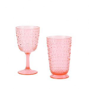 Gobelet à boisson transparent en acrylique réutilisable pour mariage, design créatif épaissi, motif Sakyamuni, pour vin rouge et jus, style minimaliste moderne - Product Image 1