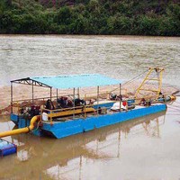 Mesin Ekstraksi Pasir Sungai 14 inci 16 inci, Mesin Tambang Emas, Pompa Pasir, Mesin Dredger, Mesin Dredger Hisap Jet untuk Dijual