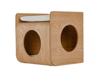 Maison pour animaux de compagnie universelle quatre saisons, vente en gros d'usine, villa de luxe amovible en bois pour chiens et chats, mobilier pour animaux de compagnie