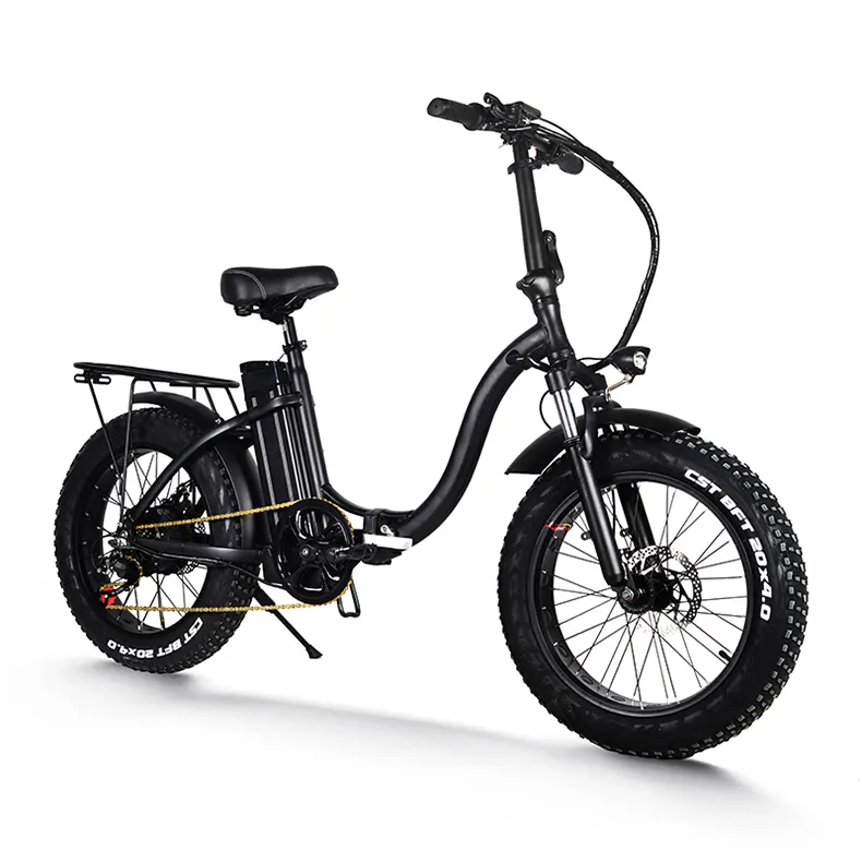 공장 도매 OEM ODM 20x4 인치 접이식 지방 스노우 타이어 10ah 15ah 20ah 전기 자전거 접이식 전자 자전거