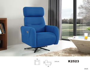 <span class=keywords><strong>Fauteuil</strong></span> inclinable électrique moderne, <span class=keywords><strong>fauteuil</strong></span> pivotant à 360 degrés avec appui-tête réglable, <span class=keywords><strong>fauteuil</strong></span> rembourré en tissu de qualité supérieure - Product Image 4