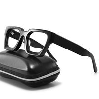 Monture de lunettes optiques de marque, confortable, en acétate vintage, avec logo personnalisé, OEM ODM, vente en gros, couleur dégradée, unisexe