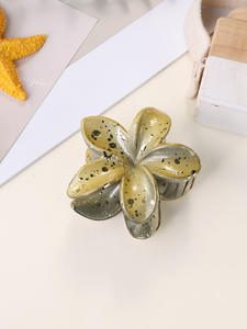 Elegante Pinza para el Cabello con Flor de Bauhinia, Horquilla Floral de 5 Pétalos para Mujer - Product Image 6