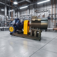 GAOXIN Pompe centrifuge horizontale à double aspiration à économie d'énergie, haute pression, haute levée, électrique et diesel à double entraînement