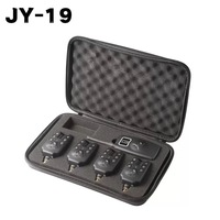 Alarma y receptor de pesca de carpa para pesca nocturna Juego de alarma de mordedura de pesca inalámbrica con función de prueba de rango