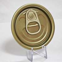 Couverture de boîte en TFS de 52 mm avec revêtement interne blanc de qualité alimentaire
