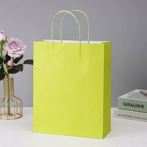 Bolsas de Papel Kraft Ecológicas de Alta Calidad para Llevar Comida, con Logotipo Personalizado y Asa, para Cerveza, Refrescos y Whisky - Product Image 4