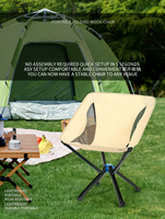 Chaise pliante portable légère pour le camping, la randonnée, le pique-nique, la pêche, installation en 15 secondes pour le camping et la plage