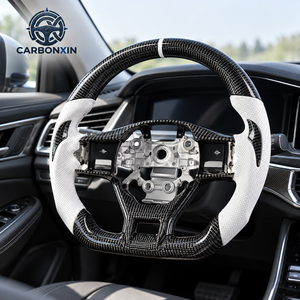 Volant sport en cuir et fibre de carbone LED de haute qualité, personnalisé pour Kia K5, installation facile (Plug and Play) - Product Image 3