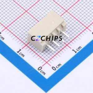 WAFER-HA2.54-4PZZ-Y62 Wire-to-Board Pin Header Through hole Component (THT),P=2.5mm Connector 1x4P 2.5mm Through Hole XHB - Product Image 2