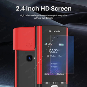 Nuevo Teléfono Móvil S5710 con Teclado, Auriculares Inalámbricos Integrados, Pantalla de 2.4'', Radio FM, Llamadas por Bluetooth, Doble SIM - Product Image 4