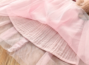 Proveedor Chino de los Últimos Diseños de Vestidos, Vestidos de Tutú Casuales Unisex para Bebés, 100% Algodón Transpirable, Venta al Por Mayor de Verano - Product Image 3