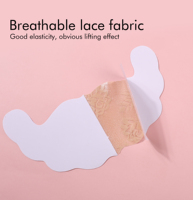 Vente en gros de protège-mamelons adhésifs en dentelle sans couture, imperméables, respirants et réutilisables pour femmes OEM