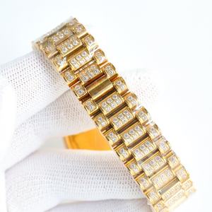 Relojes de hombre de acero inoxidable con cristal de zafiro azul, de diseño de marca de lujo de alta gama, con función de resistencia al agua profunda. - Product Image 3