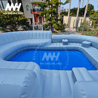 Grand toboggan gonflable en PVC pour parc aquatique d'été Jouets et structures de plein air pour jeux d'eau amusants