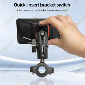Grandnavi <span class=keywords><strong>6</strong></span> Inch Xe Máy Carplay Nhanh Chóng Phát Hành <span class=keywords><strong>GPS</strong></span> Navi Không Thấm Nước IP67 Cho Xe Tay Ga Xe Máy Không Dây Carplay Android Tự Động - Product Image 2
