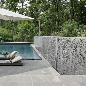 Luxe Moderne Custom Laser Gesneden Metalen Hek Indoor Outdoor Tuin Privacy Scherm Paneel Scheidingswand - Product Image 3