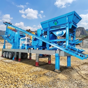 Concasseur à mâchoires mobile sur roues EU Zhongxin 50tph pour le traitement du calcaire dans les carrières minières d'Afrique - Product Image 1