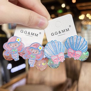 <span class=keywords><strong>Rocky</strong></span> Mermaid Hair Ties Estilo coreano Tocados para niños Banda de goma de dibujos animados Diadema Linda Gorro de burbuja de alta elasticidad - Product Image 4