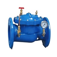 Clapet anti-retour hydraulique à fermeture lente à bride en fonte anti-choc d'eau pour station de pompage