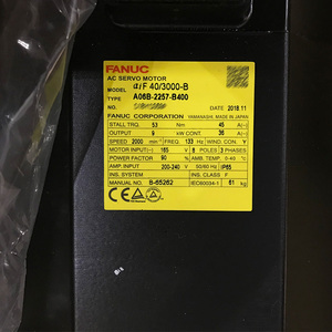 FANUC A06B-2257-B400 A06B-0257-B400ชิ้นส่วน PLC เซอร์โวมอเตอร์ AC ใหม่ของแท้ - Product Image 2